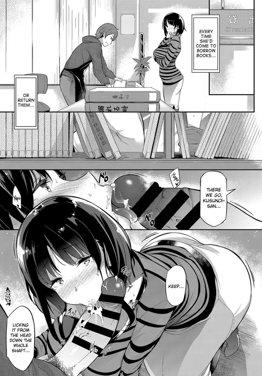 Hentai Manga Comic-Between the Bookshelves-Read-8